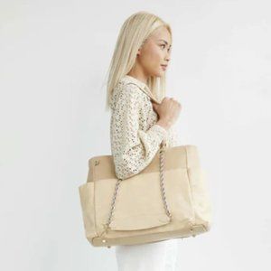 BEIS The Diaper Bag (in Beige)